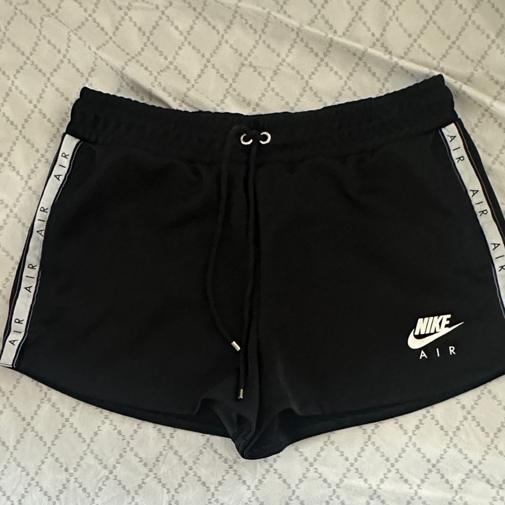 Nike Women's Black 'Air' Athletic Drawstring Shorts